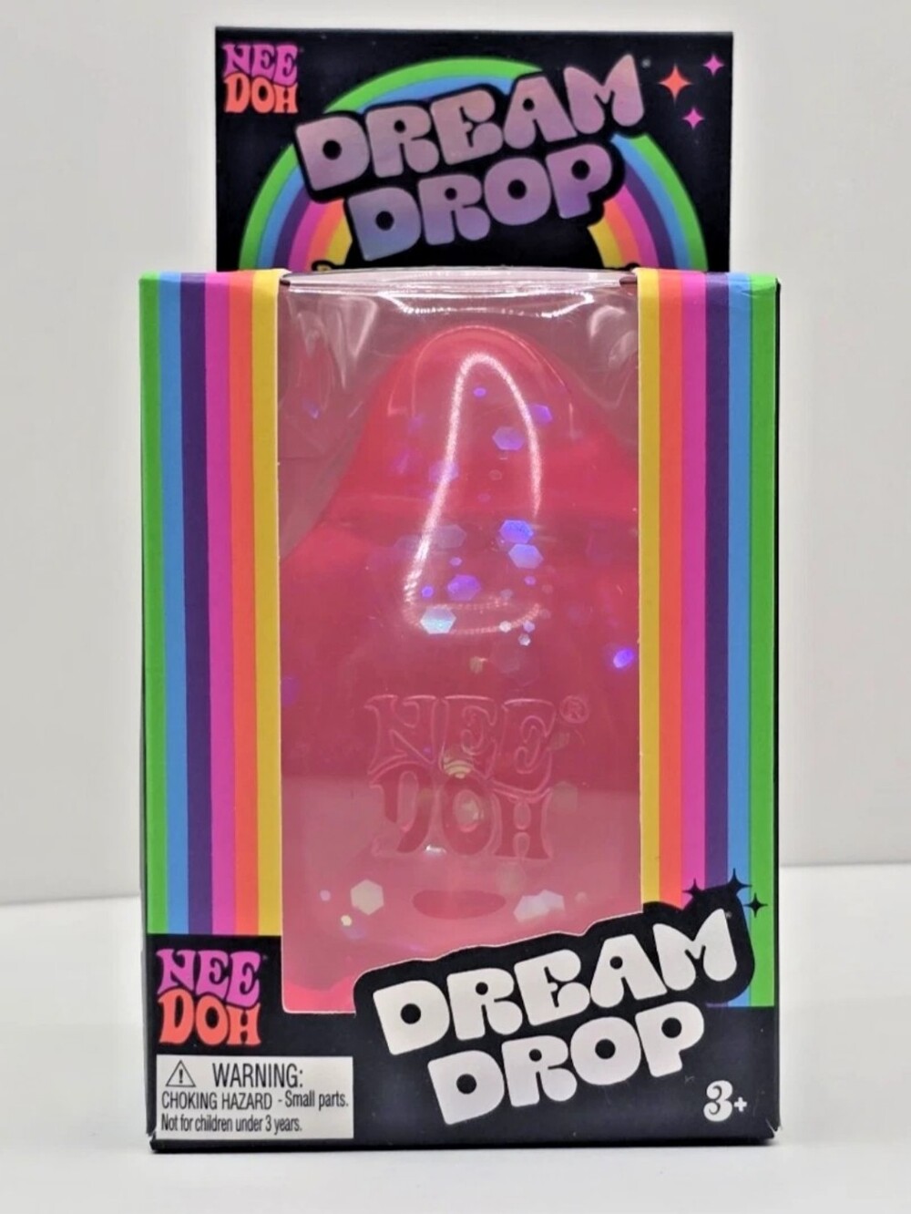 NeeDoh Dream Drop Pink Squeezable Toy